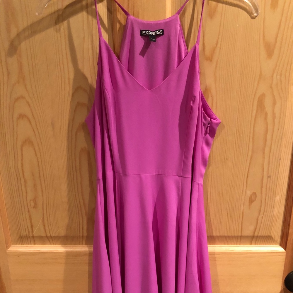 Express knee length flowy spring dress